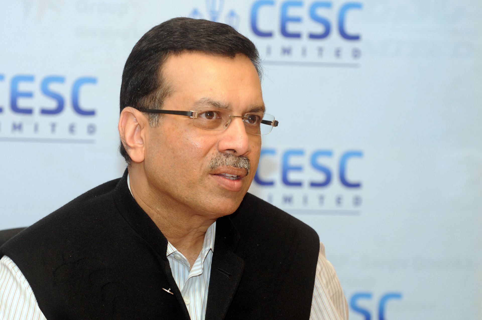Sanjiv Goenka at CESC Press Meet